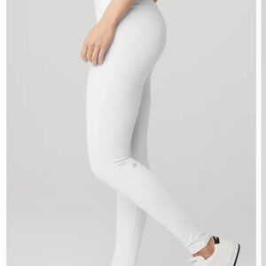 ALO 7/8 High-Waist Airbrush Leggings White Size XS